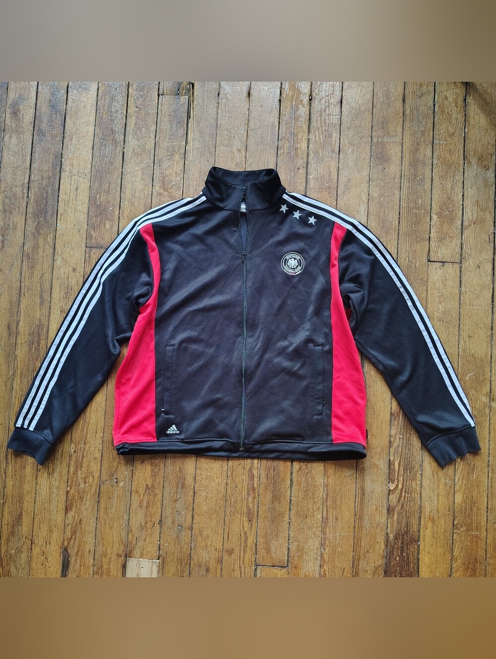 Vtg Adidas Track Jacket Men’s Germany World Cup 2006 Fifa 2XL Deutscher Fussball